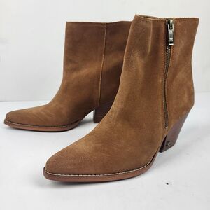 Sam Edelman Jane Women's Suede ankle Boots Size 8M Brown